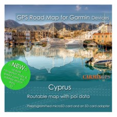 Cyprus Road Map for Garmin Devices