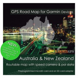 Australia & New Zealand Road Map for Garmin Devices