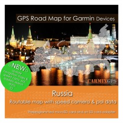 Russia Road Map for Garmin Devices
