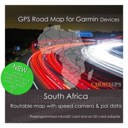 South Africa Road Map for Garmin Devices