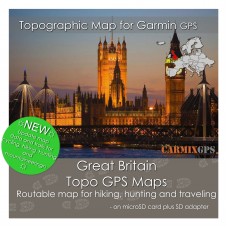 Great Britain Topo Map for Garmin Devices