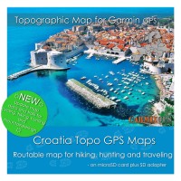 Croatia Topo Map for Garmin Devices