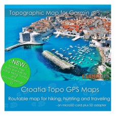 Croatia Topo Map for Garmin Devices