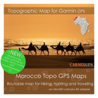 Morocco Topo Map for Garmin Devices