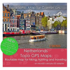 Netherlands Topo Map for Garmin Devices