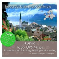 Austria Topo Map for Garmin Devices