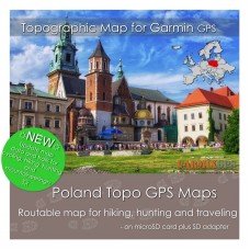 Poland Topo Map for Garmin Devices