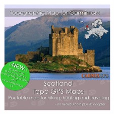 Scotland Topo Map for Garmin Devices