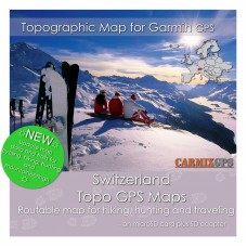 Switzerland Topo Map for Garmin Devices