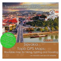 Slovakia Topo Map for Garmin Devices