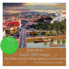 Slovakia Topo Map for Garmin Devices